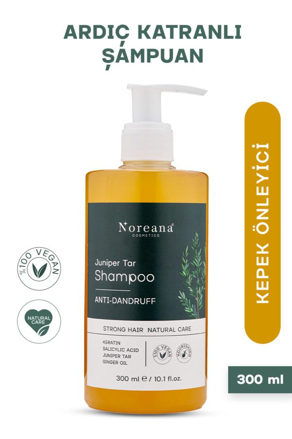 Noreana Keratin Salisilik Asit Saç Derisi Bakımı Ardıç Katranlı Kepek Karşıtı Şampuan